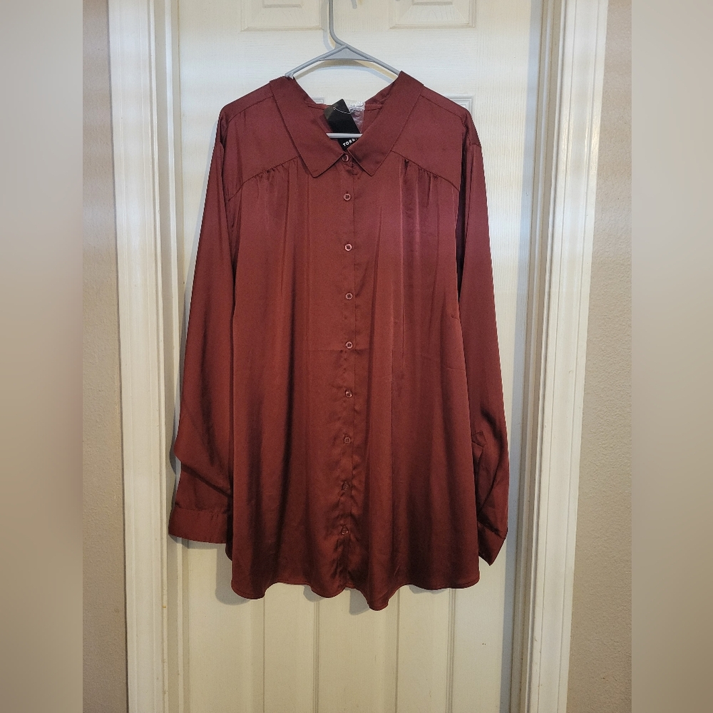 Torrid Women's Burgundy Shirt